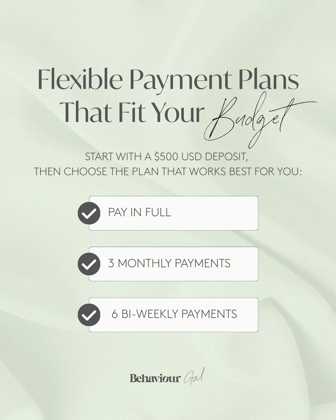 When you&rsquo;re ready to deepen your skills, you deserve options that meet you where you are.

That includes how you invest in your education. 

And is exactly why I&rsquo;ve made payment for the Sleep Competency Certification Program (SCCP) as fle