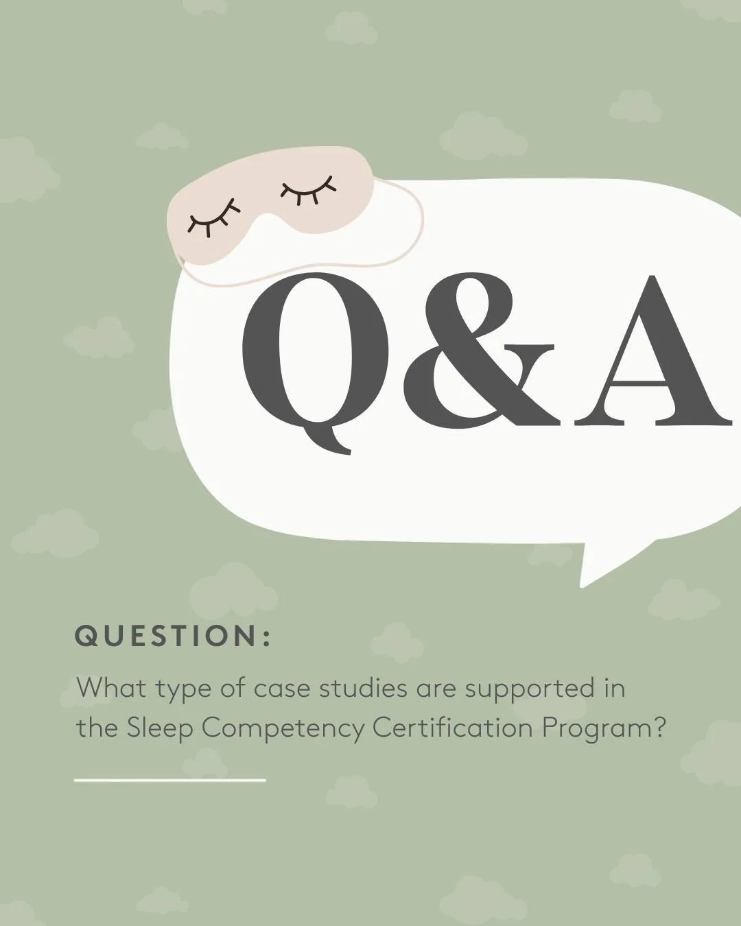 This question comes up a lot, and I love that it does! 🩵

When we think about case studies, it is easy to assume they have to fit into one very specific box. But real sleep support does not work that way. Families do not work that way. Humans do not