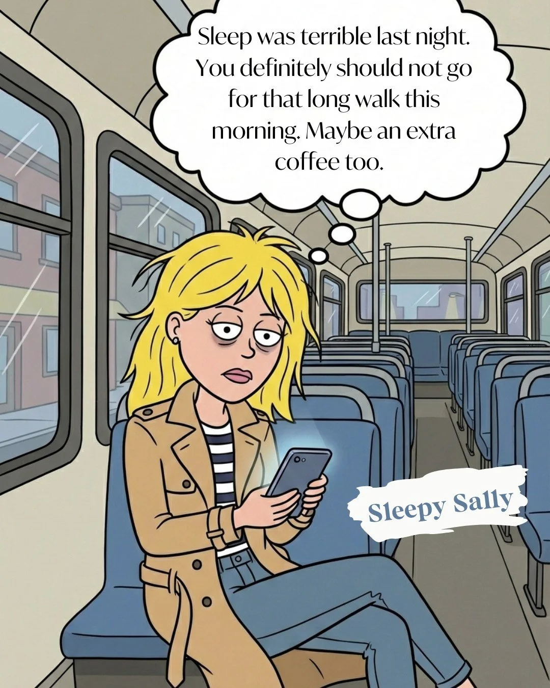 Have you ever noticed that little voice that shows up at the worst possible time? 🥱

In Acceptance and Commitment Training, there is a metaphor called &ldquo;Passengers on the Bus.&rdquo; You are the driver, moving toward the life you care about. Al