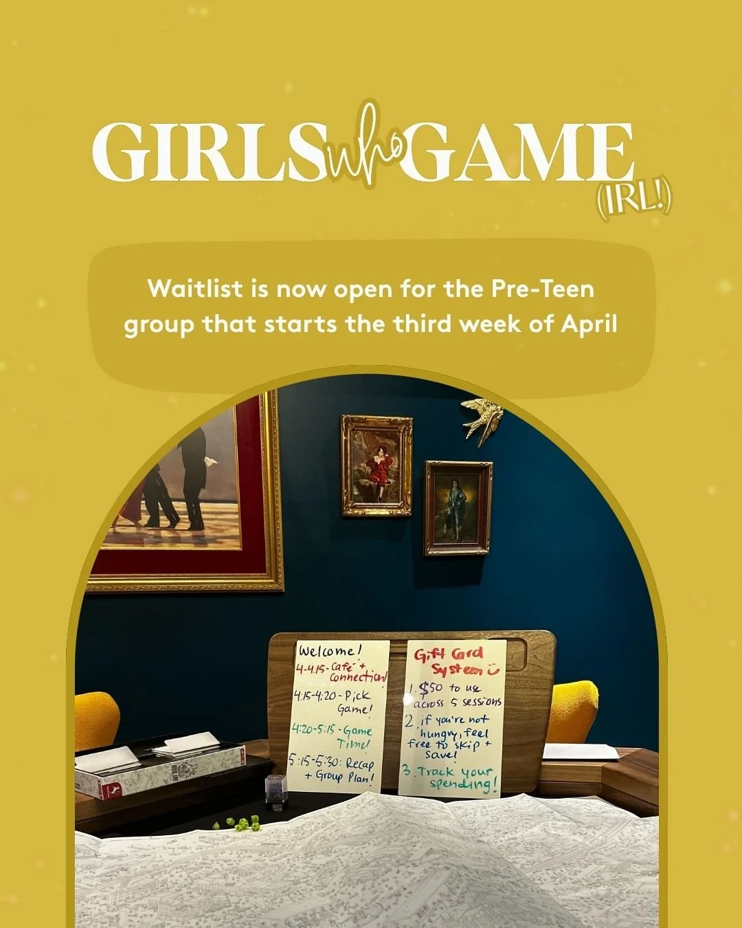 There&rsquo;s something really special about watching teens find their people in real time. 🩵

Girls Who Game IRL is continuing and our next cohort is on the way. ✨

This space was created for neurodivergent teens who are craving connection, but mig