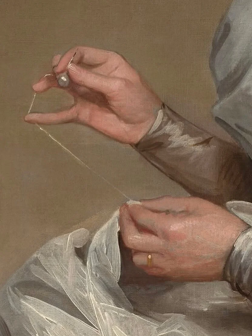 Catherine Brass Yates (Mrs.
Richard Yates) (Detail), c. 1794 by Gilbert Stuart via @thursdays_____child