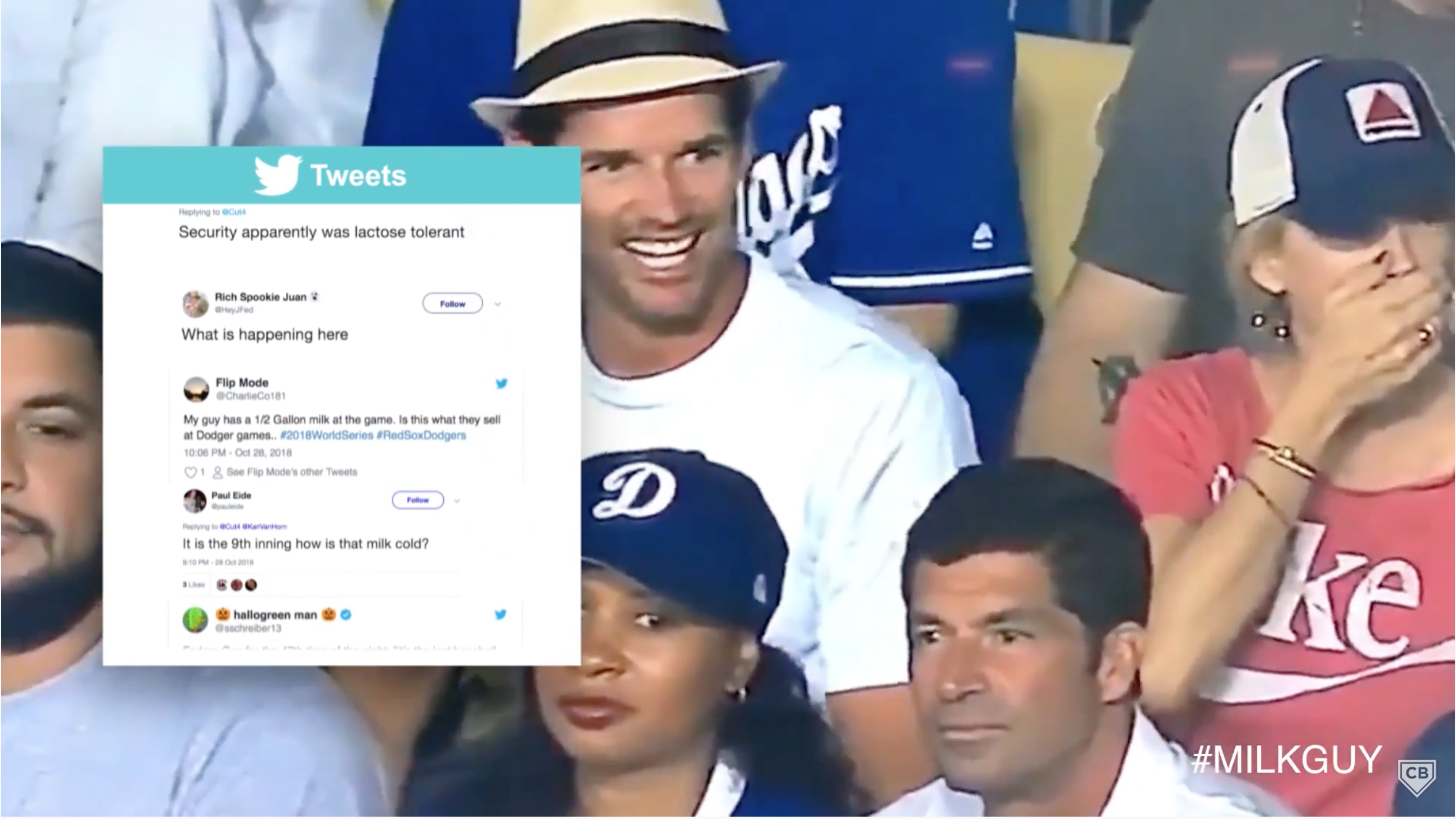 Who Is The World Series #MilkGuy</a>?
