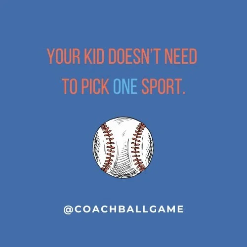 We talked about this on the pod this week&hellip; your kid doesn&rsquo;t need to choose one sport at 8.

Early specialization isn&rsquo;t the advantage we were sold.

Multi-sport athletes develop better movement, avoid burnout, and stay in the game l
