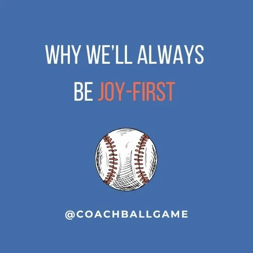 Joy-first doesn&rsquo;t mean easy.
And it definitely doesn&rsquo;t mean lowering standards.

It means choosing a culture where kids feel safe enough to fail.

Joy keeps kids playing longer.

It builds resilience when adversity shows up.
And it create