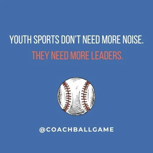 Youth sports don&rsquo;t need more noise.
They need more leaders.

This episode of @talkinshop.pod hits what matters most:

&bull; How umpires can hold the line with unruly parents
&bull; Why joy should always outrank stats, rankings, and sideline vo