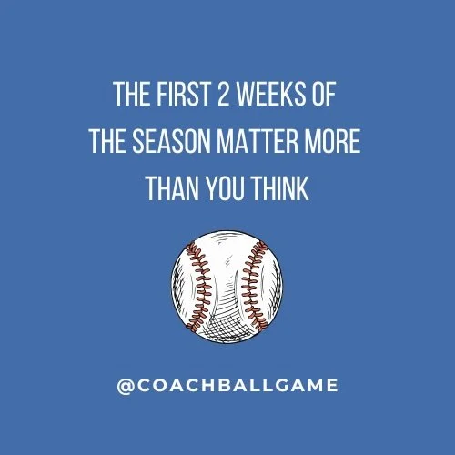 Early season energy can get loud.

But the first two weeks aren&rsquo;t about building stars.
They&rsquo;re about building the culture. 

Youth sports don&rsquo;t need more pressure in March.
They need more perspective.

Protect the joy early. The re