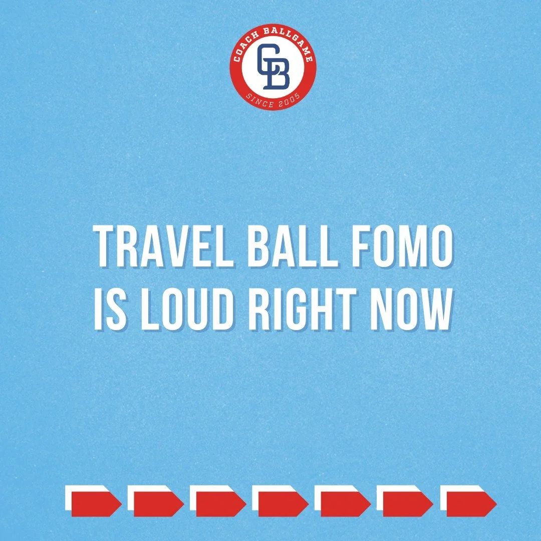 Travel ball talk gets LOUD this time of year. And everyone's saying it's the next best thing for their kid's "career." For the "future."

And suddenly it can feel like your kid is falling behind.

They&rsquo;re not.

Development i