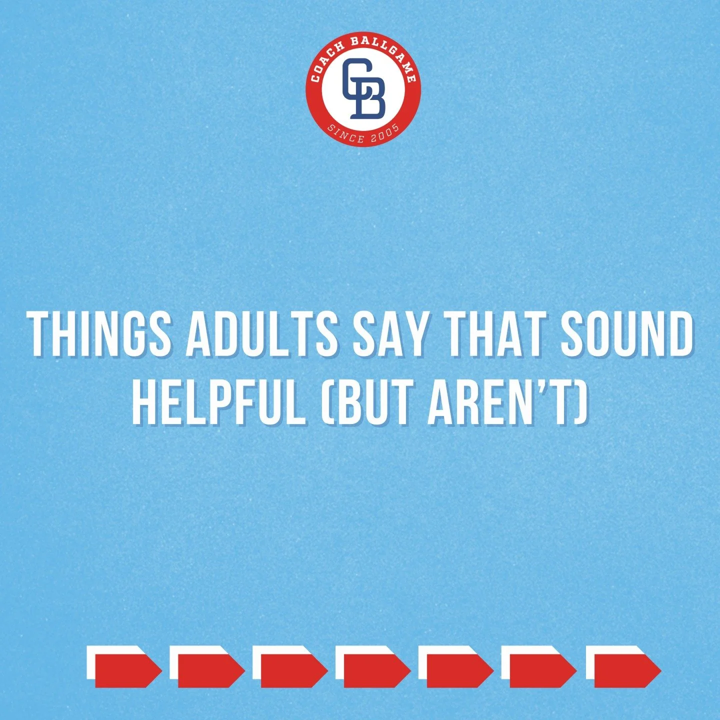 Most of us say these things because we care.
But pressure doesn&rsquo;t always sound like pressure.

Sometimes it sounds like &ldquo;help.&rdquo;

Kids don&rsquo;t always hear our intent.

Language matters.

What phrase would you add to this list?👇
