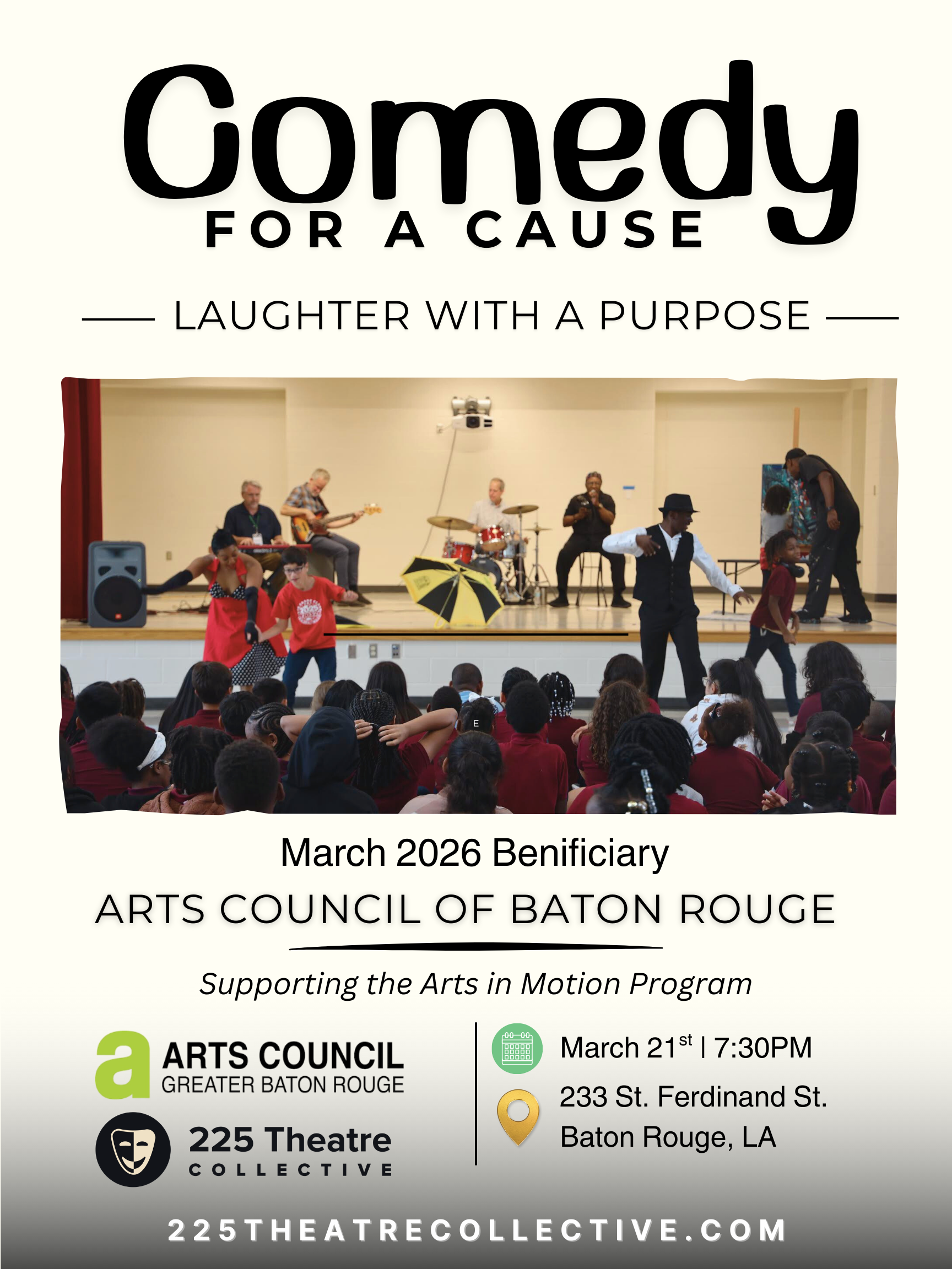 Comedy for a Cause - March 21st