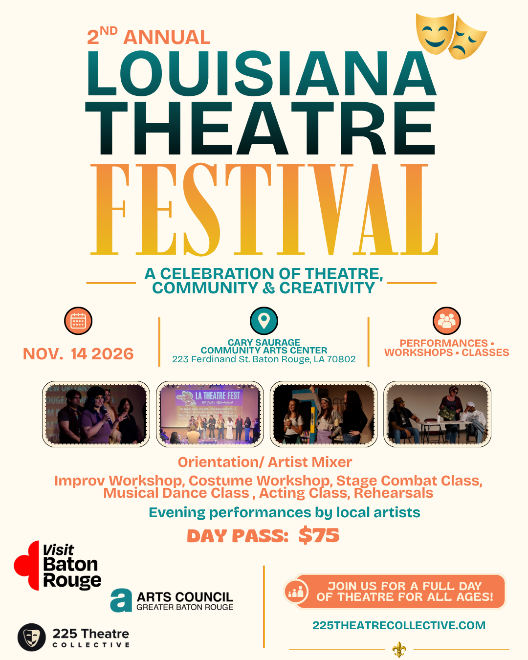 Louisiana Theatre Festival 2026