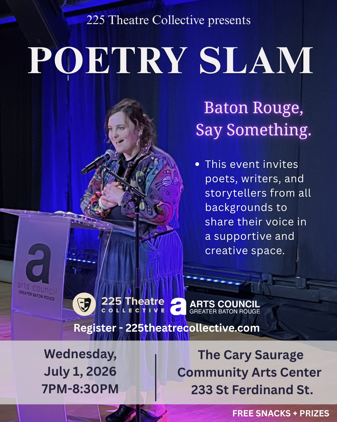 Poetry Slam - June 3rd