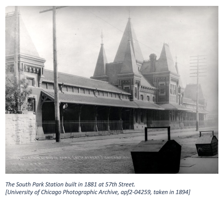 The South Park Station built in 1881 at 57th Street University of Chicago Photographic Archive apf204259 taken in 1894 .png