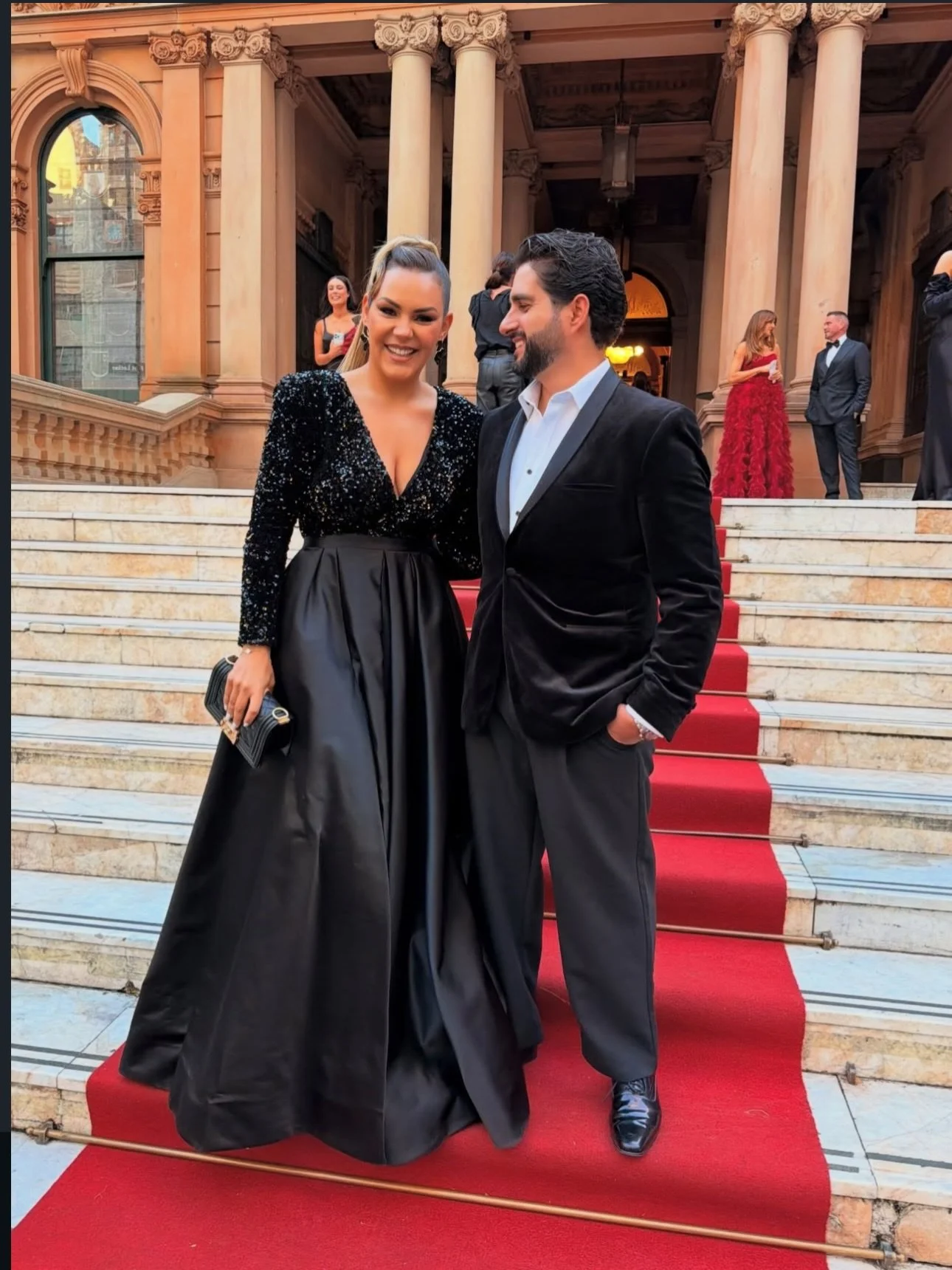 Not just an outfit. A moment. 

MJ,  founder of @floractiveaustralia came to me for a very specific reason. 
Not for &ldquo;something nice to wear.&rdquo; 
But for one of the biggest nights of her career. 

A stage. 
A microphone. 
A room full of the