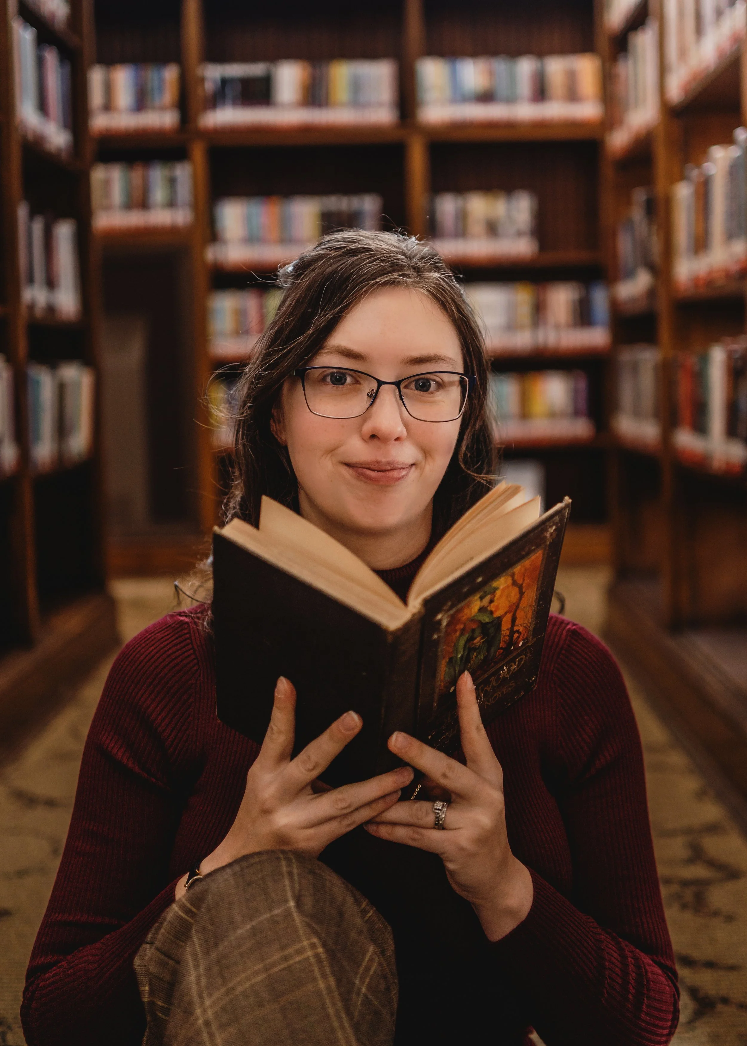Library Photoshoot - Headshots! — Photography by Brooke | Merrill ...