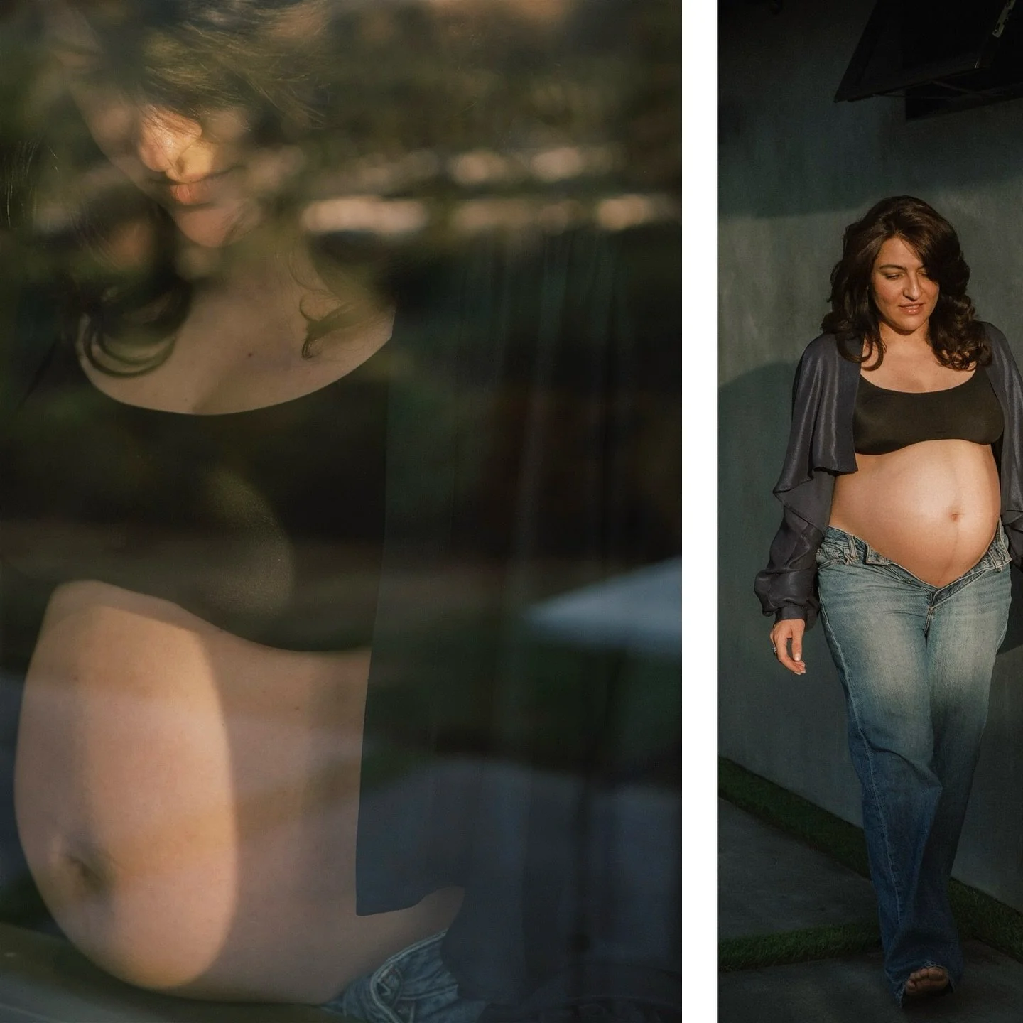 maternity session with mountain views - pure bliss 🫶
Did you know I offer my in-home location as a shorter, more budget-friendly option year-round? Ask me about it 💌
congratulations to this gorgeous mom ✨