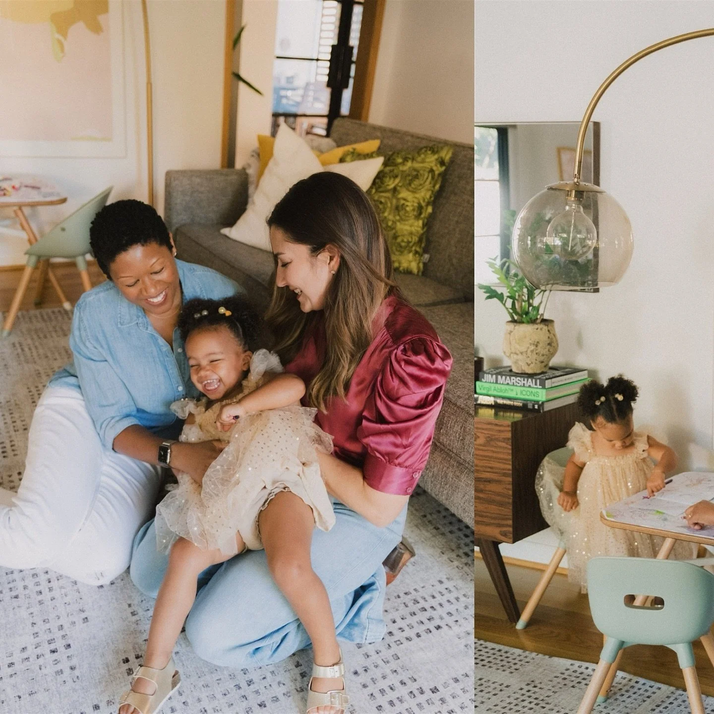 some of my favorite moments from this in-home session ⭐️