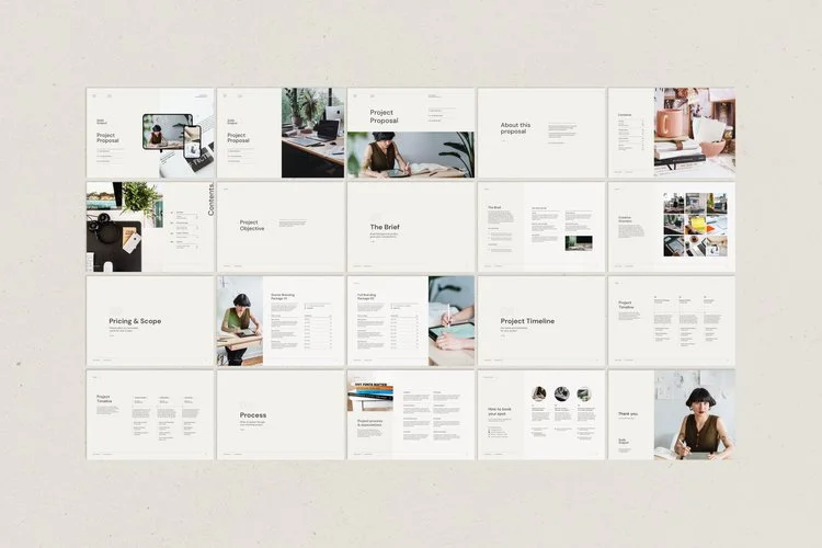 Mini Brand Guidelines Template for Ai and ID — Hannah Bacon