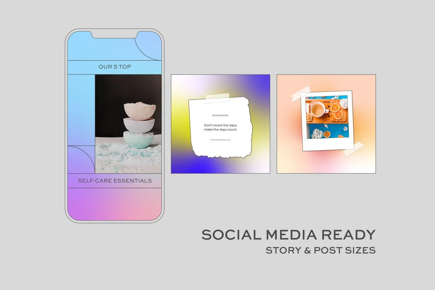 Free Adobe Illustrator Brand Board Template with Mobile and Instagram ...