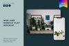 Free Adobe Illustrator Brand Board Template with Mobile and Instagram ...