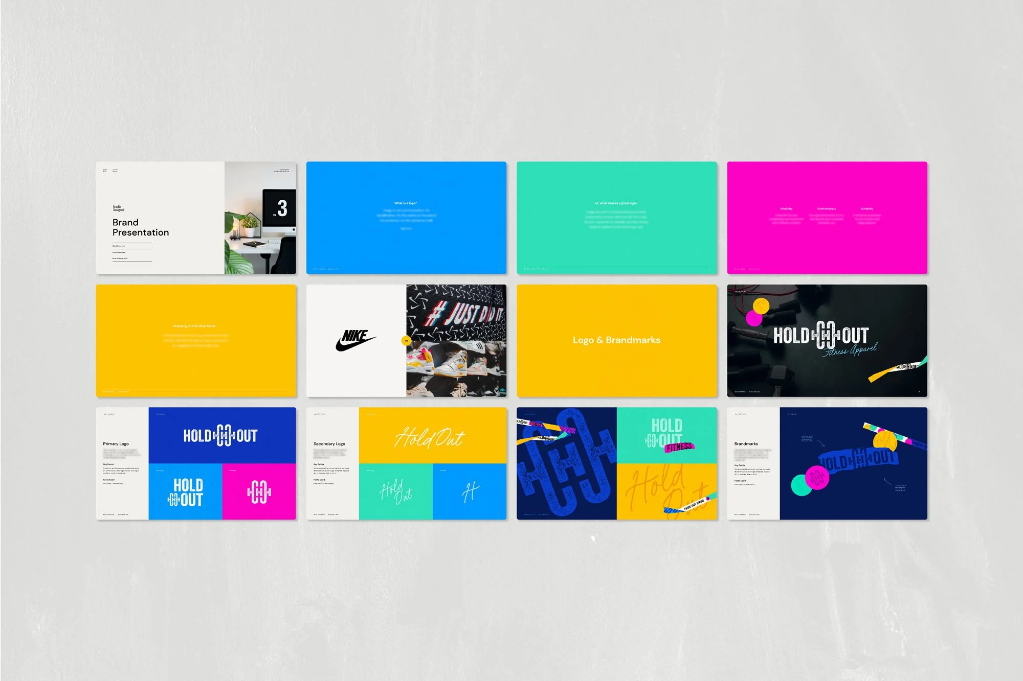 Mini Brand Guidelines Template for Ai and ID — Hannah Bacon