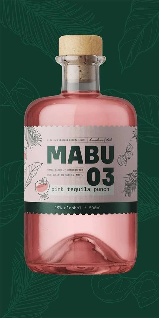 Mabu Bottle Mockup