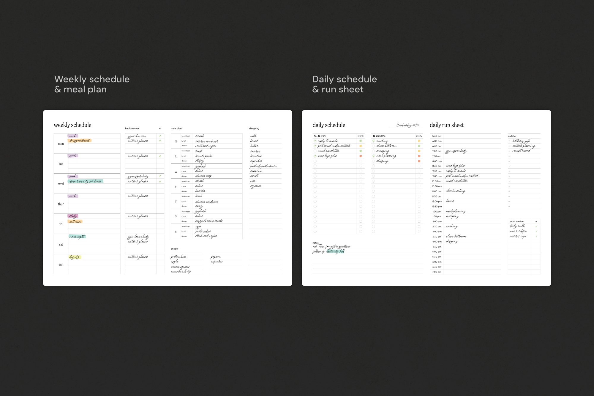 Mini Brand Guidelines Template for Ai and ID — Hannah Bacon