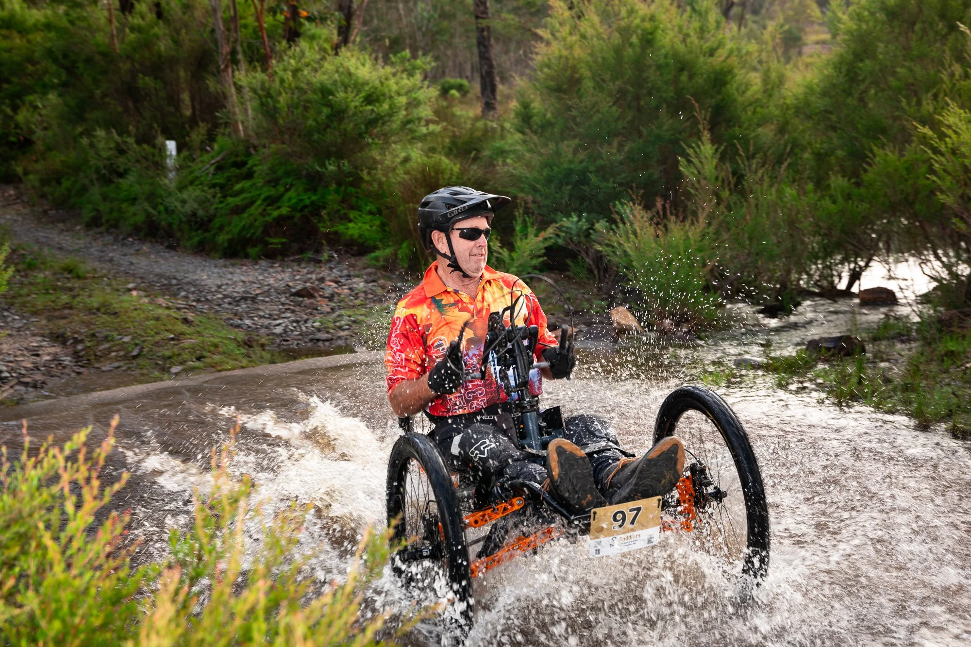 Adaptive Rider during Gravel n Granite 2025