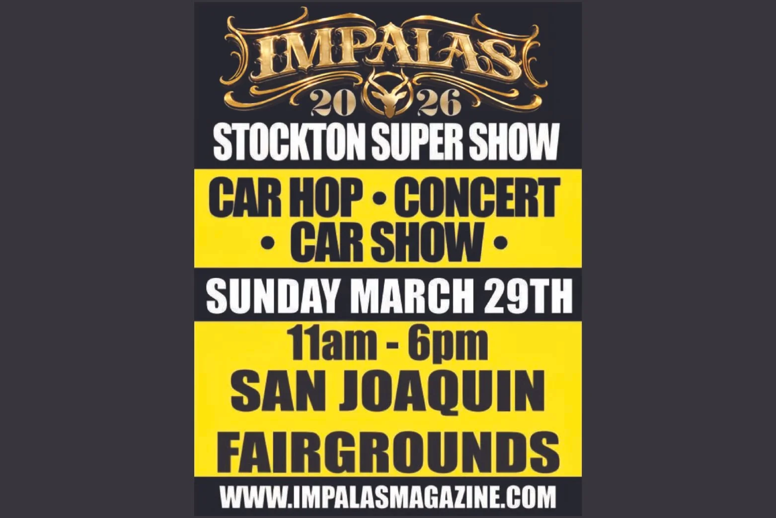 Impalas Stockton Supershow 