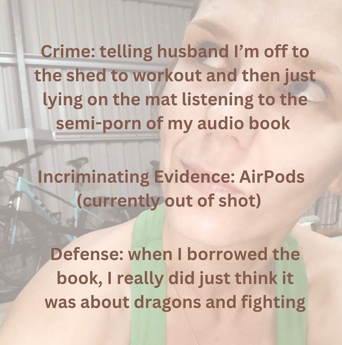 I really did pick up the dumbbells but all the talk of exposed flesh won out.

🐉 🐉 

#dragonsforthewin #amlistening #audiobook 
#audiobookstagram #booklover #multitasking #bookworm #readingnook #booknook #mumswhoread