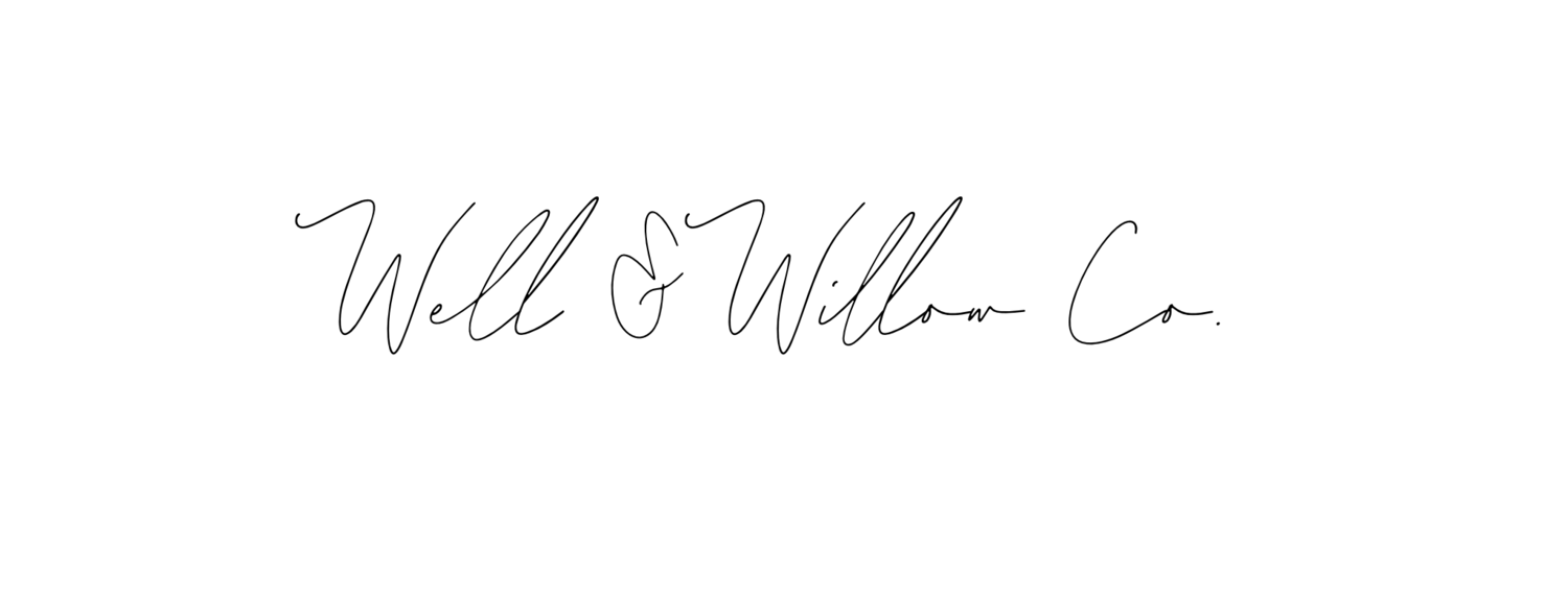 Well &amp; Willow Co. Website 