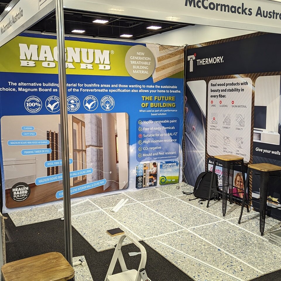 After a lot of sweaty work on a hot Adelaide day, we're finally all set up for the Bunnings Trade Expo!

Come on down tomorrow and say hi to Glenn and Dylan and check out our products up close and personal 😊

#mccormacksaustralia #beautifulfunctiona