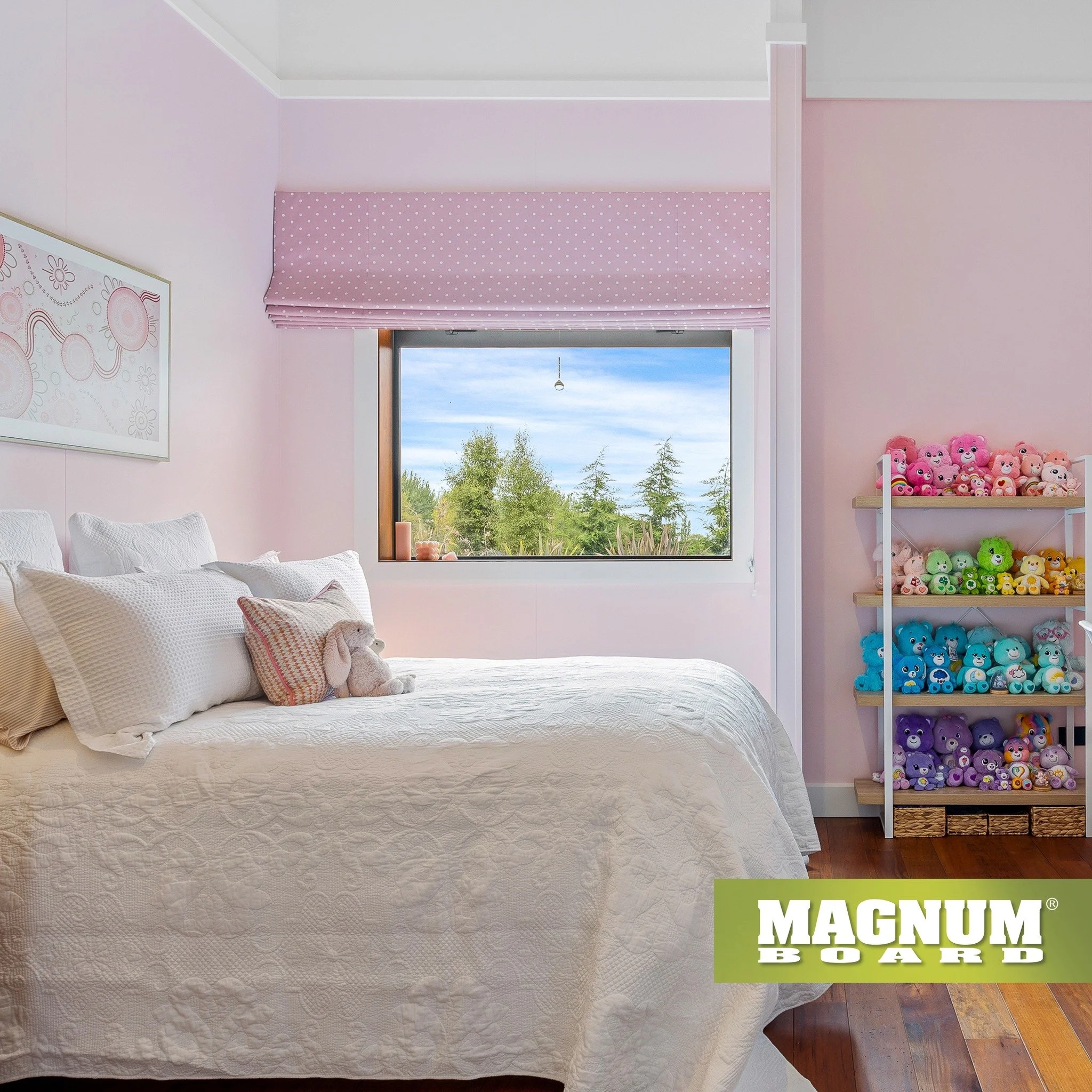 Magnum Board's smooth surface and excellent adhesion properties make it easy to paint for a high-quality finish!

#beautifulfunctionalsustainable #mccormacksaustralia #rigid #beautifulhome #eziline #highimpactresistant #noncombustible #foreverbreathe