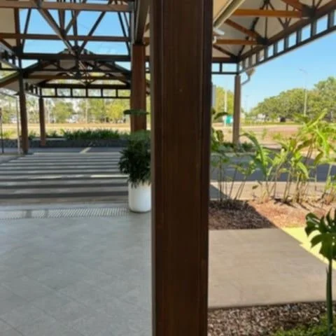 Our friends over at Nortruss Hardware sent us photos of their recent project at the Novotel Darwin Airport using our F17 Structural Hardwood, how cool!

#mccormacksaustralia #beautifulfunctionalsustainable #timber #building #australianhardwood #struc
