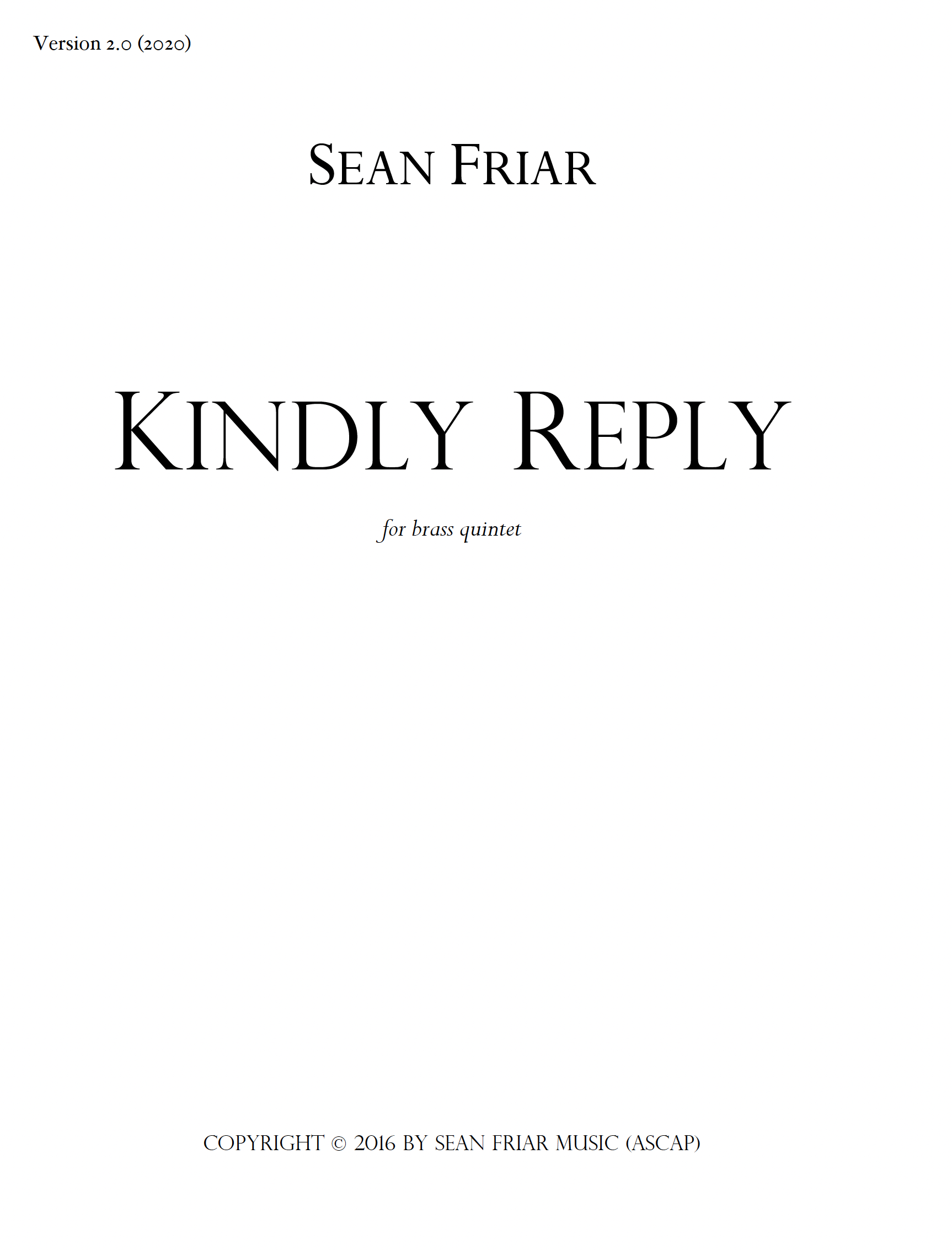 Kindly Reply PDF Score