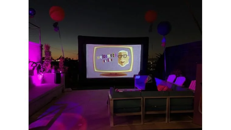 20' Inflatable Screen Rental