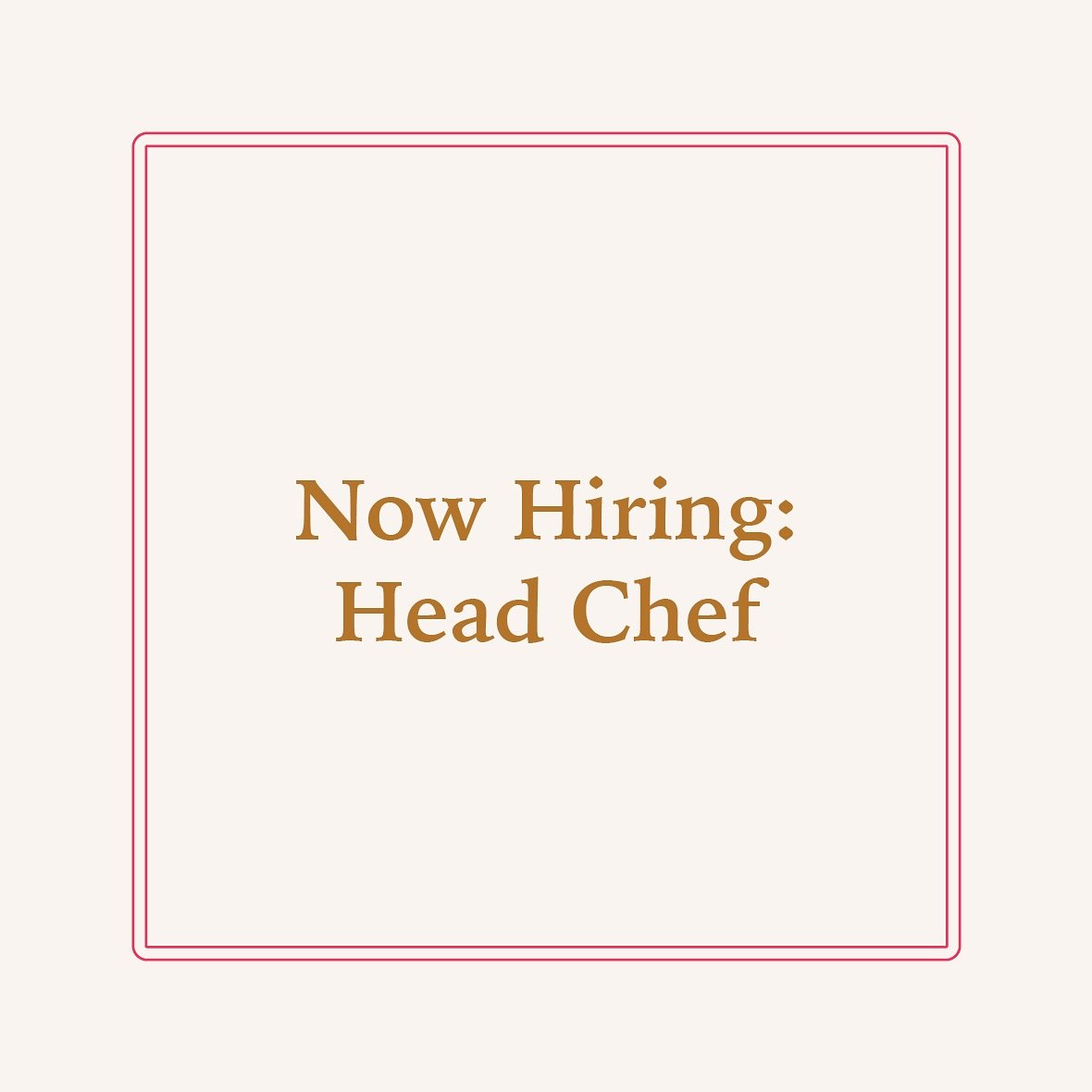 We&rsquo;re in the process of finding a new *Head Chef/Cook* to take over our kitchen and veggie garden - with our application stage closing soon. 

Interested? Please email your resume &amp; any supporting docs to vineyard@waratahhills.com.au
After 