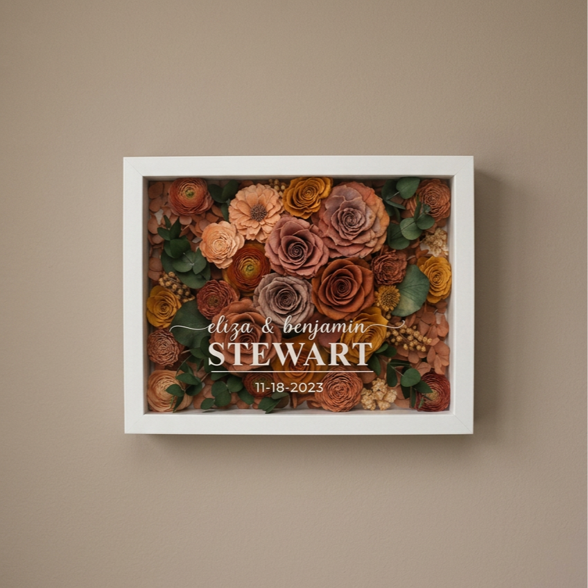 Framed Last Name Shadow Box NEW PRODUCT!