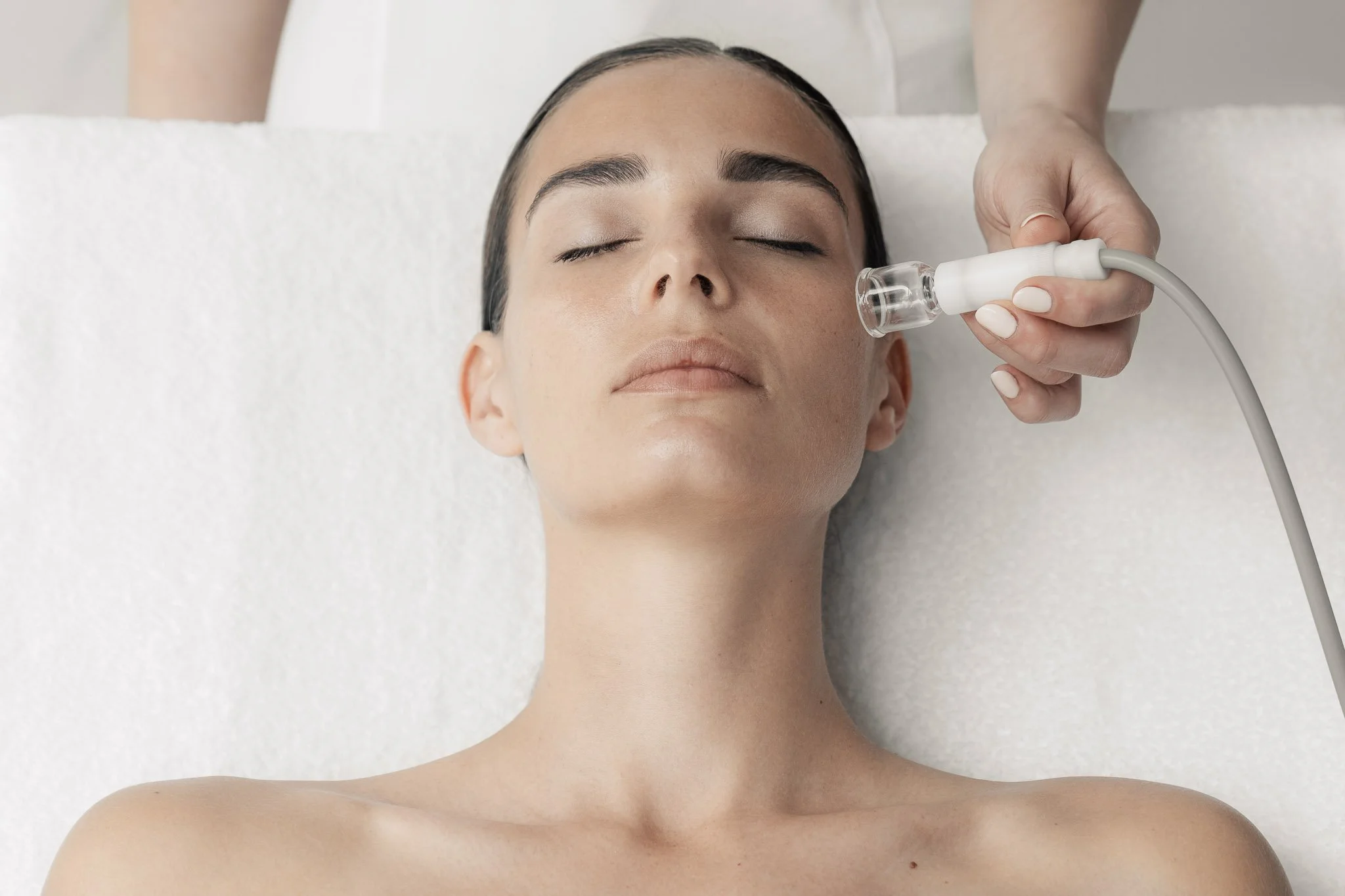 Facial Drainage Treatment at Chenot Palace Weggis