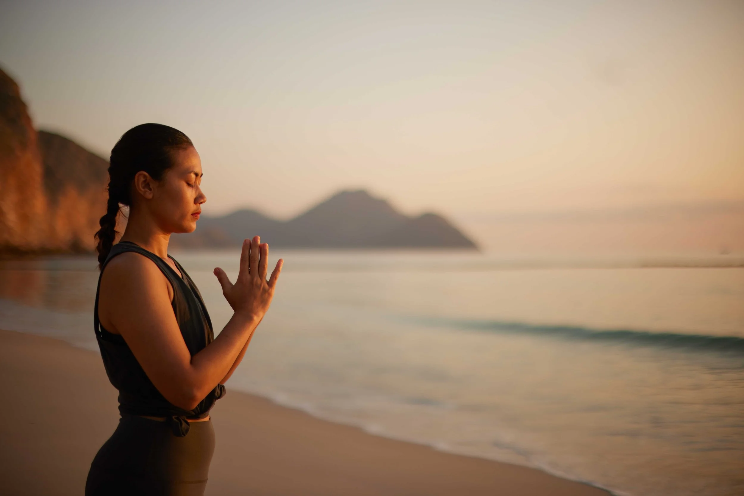 Sunrise Salutation at Six Senses Zighy Bay