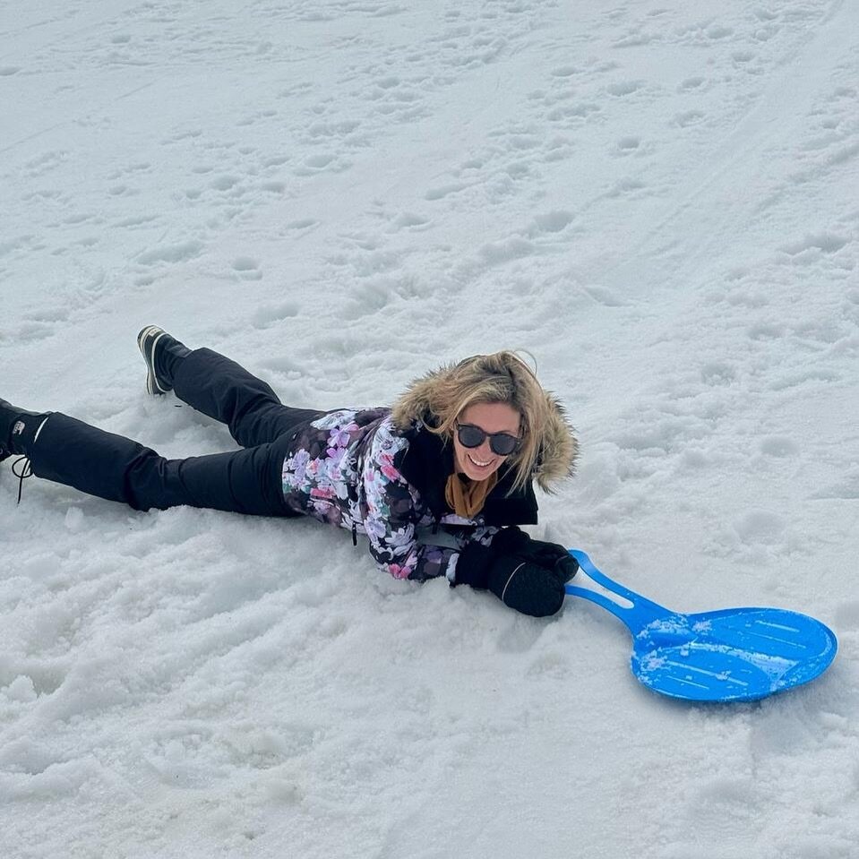 Sometimes you gotta dive right in to the ❄️slush to find your silver lining.

Happy belated Valentines to all 799 of you !

No polished Feb 14th posts to show here but a wee snap of me wet and dirty after enjoying myself next to the ski school yester