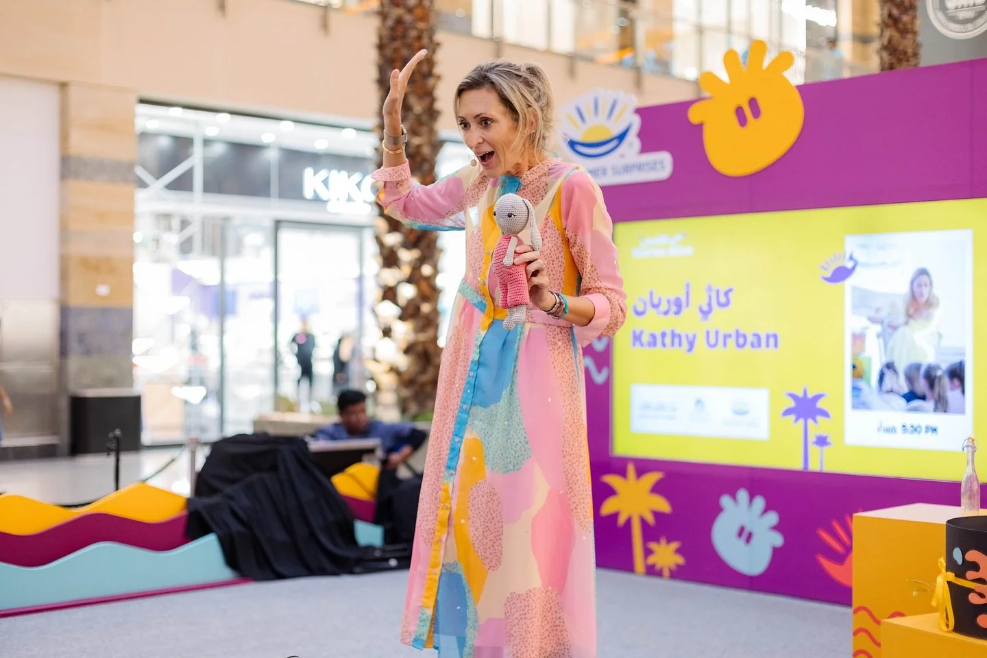 Hands up if you&rsquo;re back-to-school week has been an eventful one.

This past weekend Lola and I journeyed all the way to Mirdif as part of #DubaiSummerSurprises Stories Alive event to share cuddles, love and toy bunny adventures.

I loved slidin