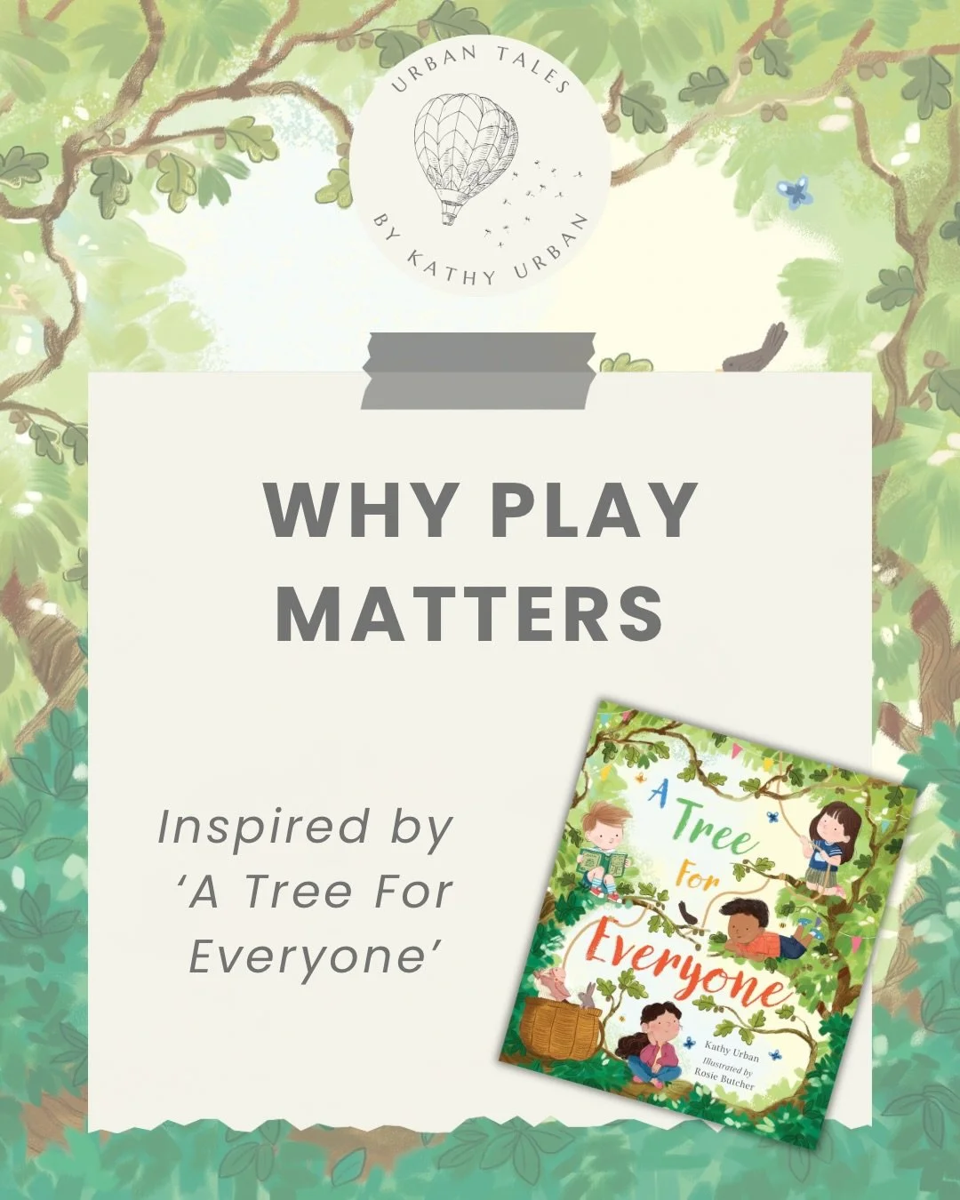So much of what I believe about play comes from my own childhood, including one unforgettable summer spent building a rather wobbly treehouse in an old tree my friends and I had discovered by the stream.

That summer some 30 plus year ago was messy a