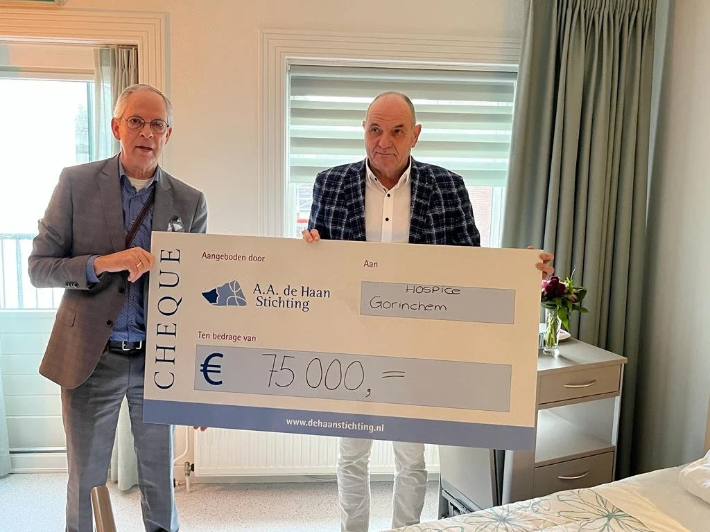 De Haan Stichting maakt vernieuwing gastenkamers Hospice Gorinchem mogelijk