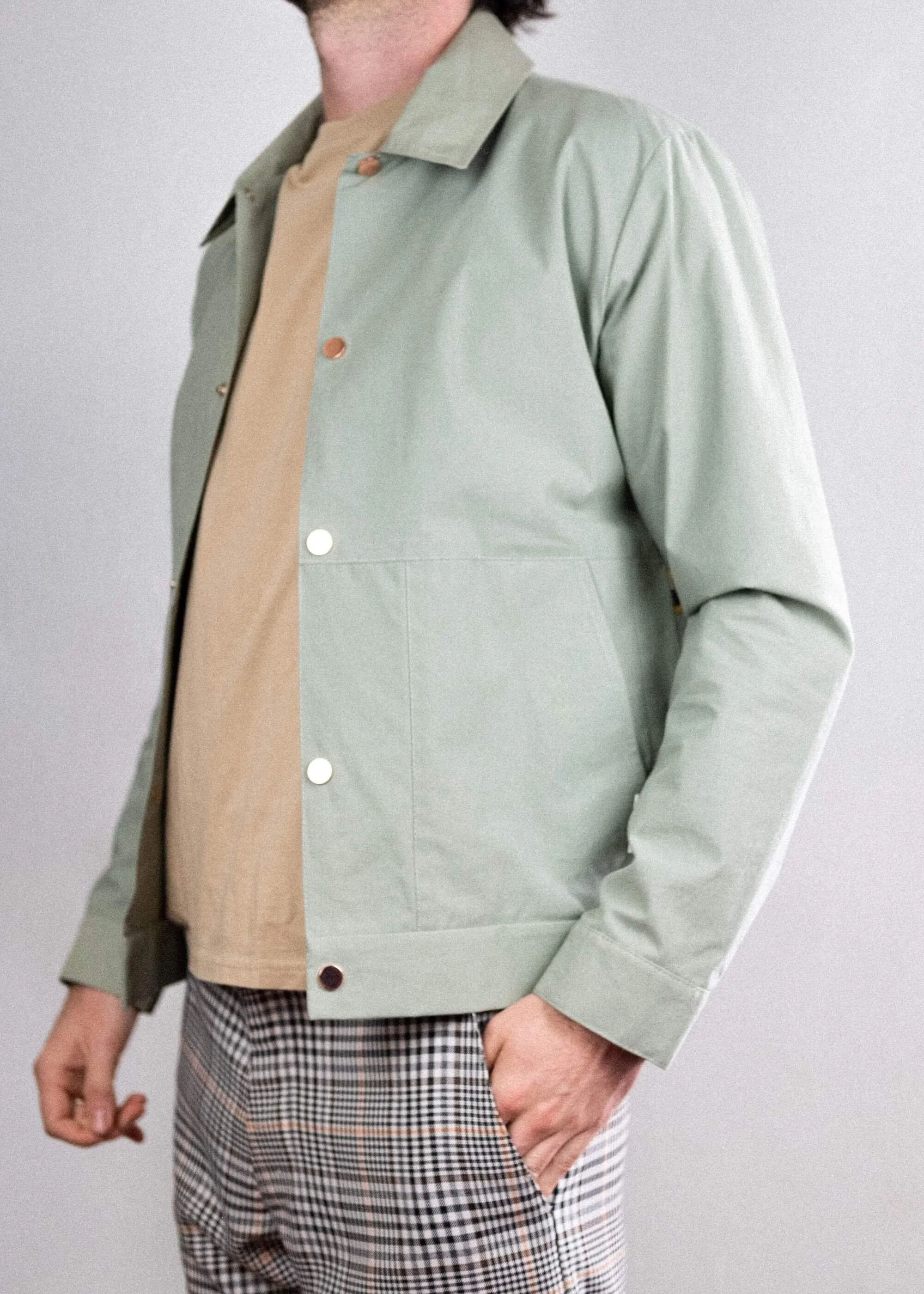 CYRILLA ABSTRACT PRINT JACKET
