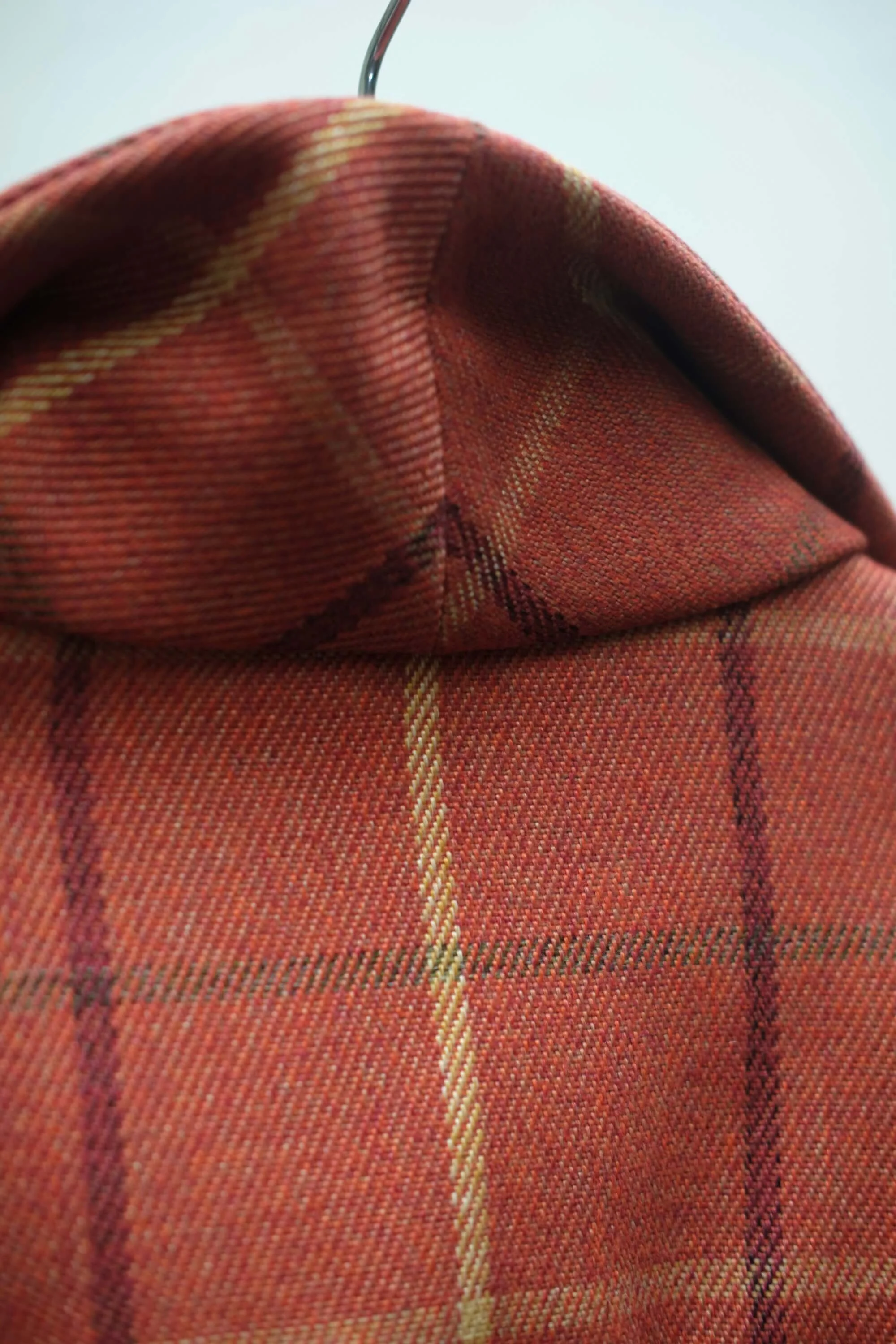 Men's Checked Rust Shirt main image 1