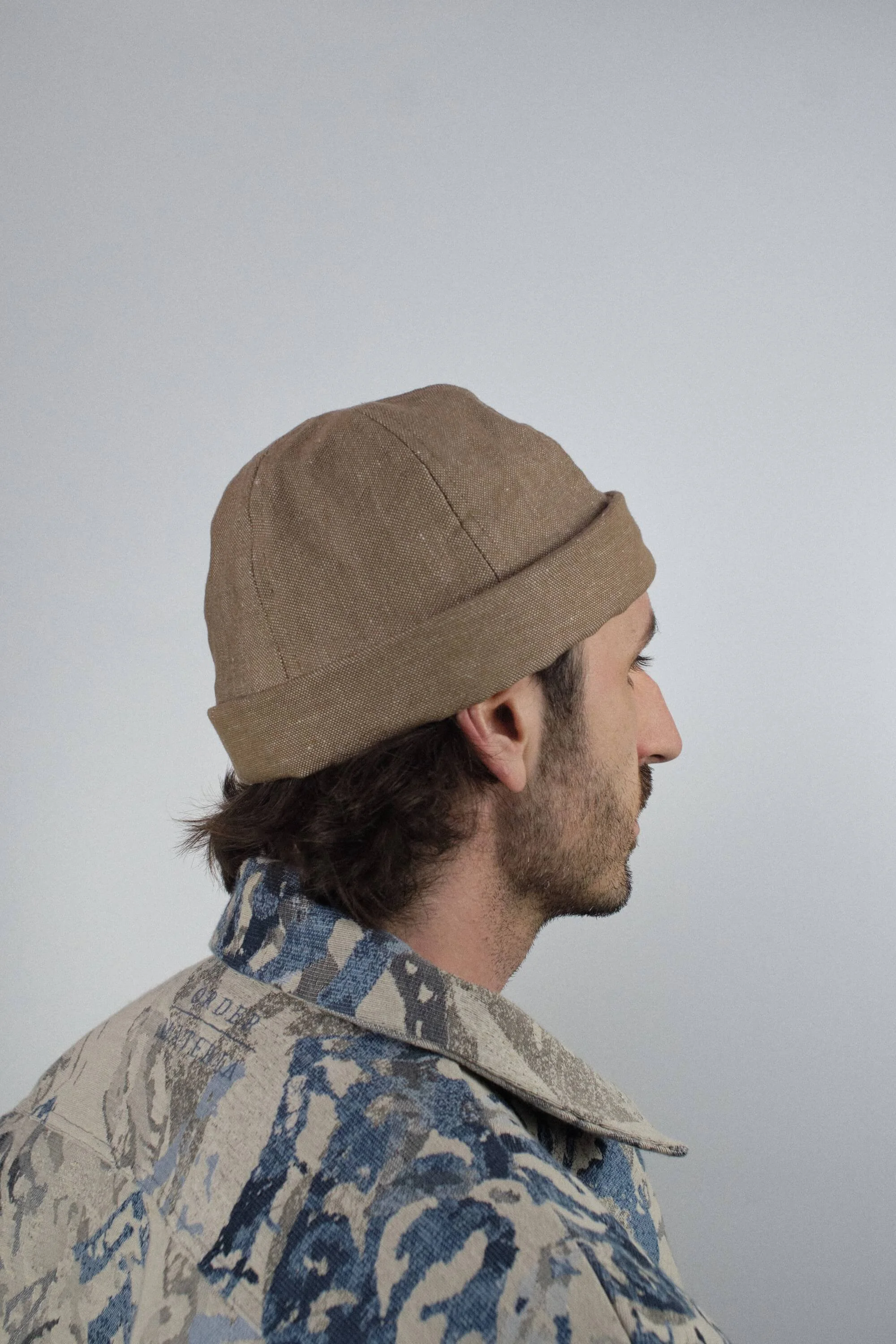 Order Materia Docker Hat Khaki Red Linen (1).jpg