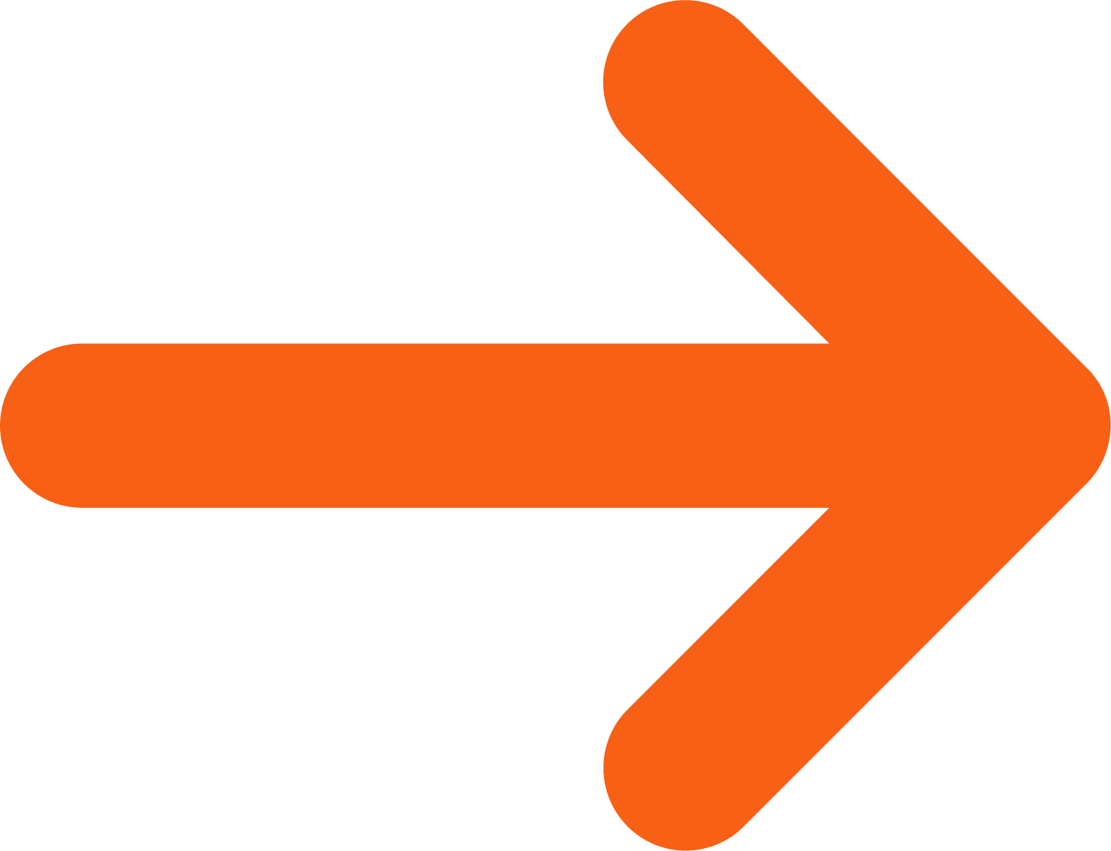 Orange arrow