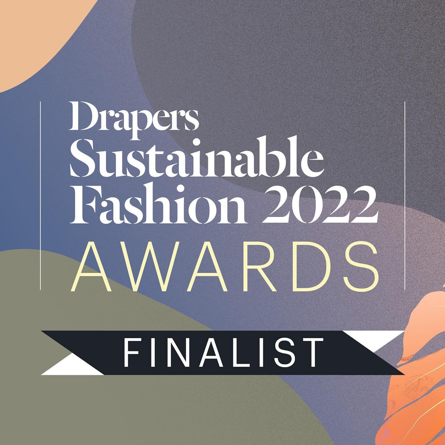 Great news! We are thrilled to be shortlisted in the @drapersonline sustainability award in the sustainable textile innovation category! 

We are proud to be recognized among other change makers in the industry that work hard towards creating sustain