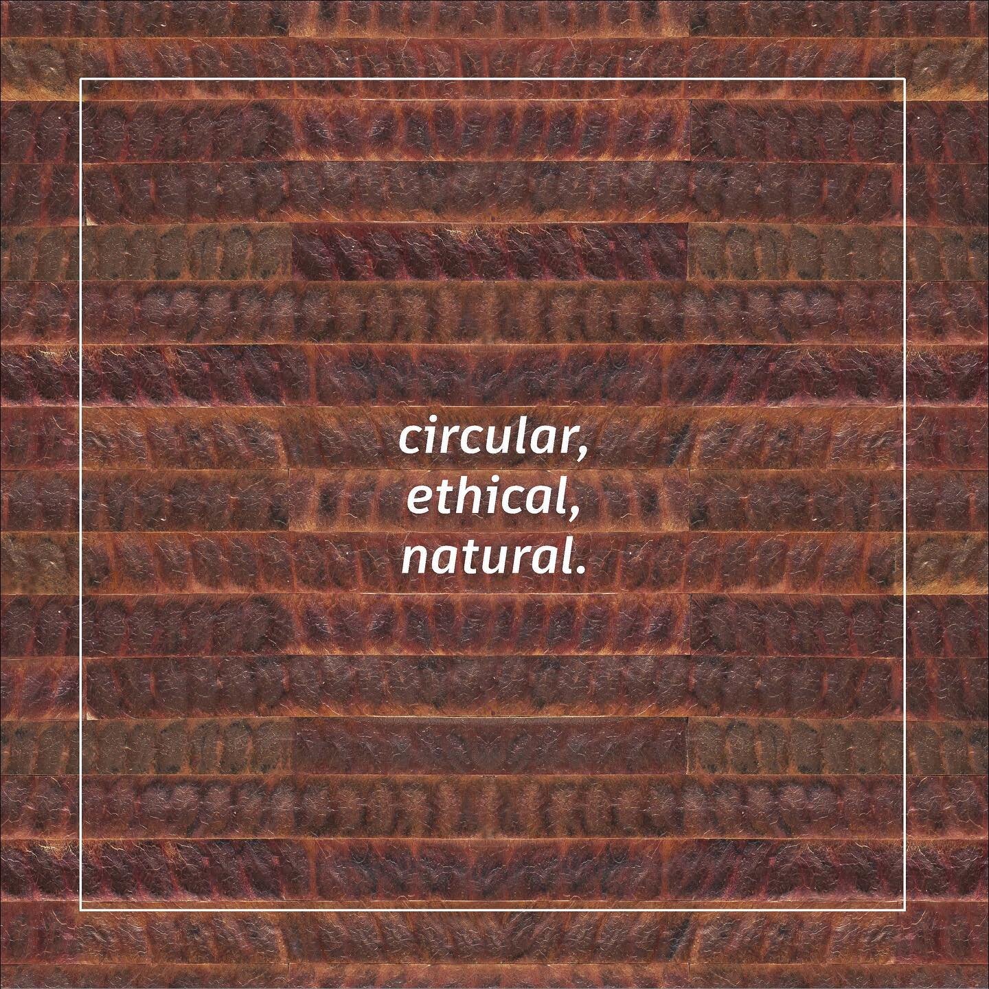 As an initiative to promote use of alternative circular materials, we created a seamless Leukeather bitmap that you can incorporate in your future designs! 

Leukeather is a work in progress, and we look forward to engaging our followers in our proce