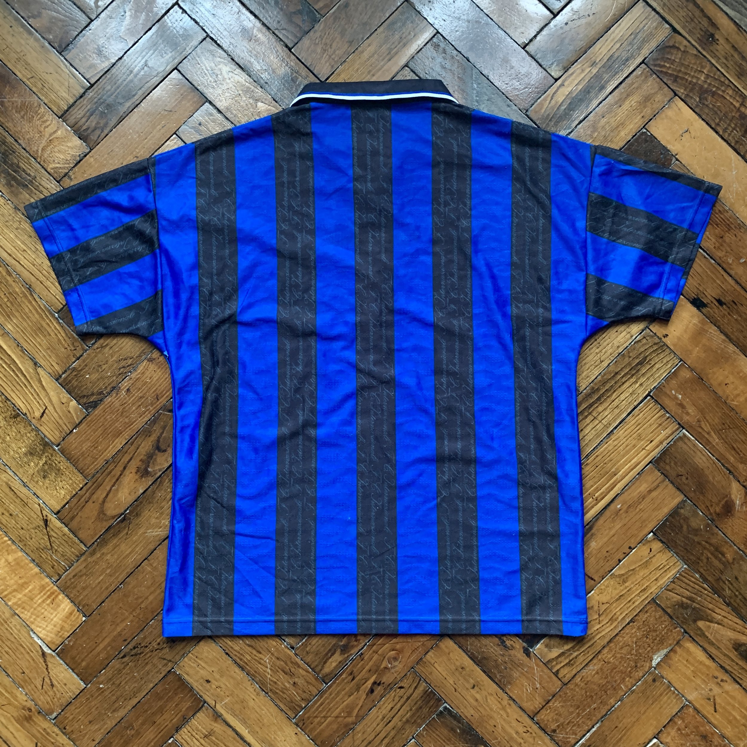 nieuwigheid vertaling worst 96/97 Inter Milan [HOME] (L) — Vintage Kit Co.